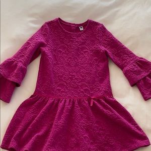 Adorable Janie and Jack Knit Brocade Dress